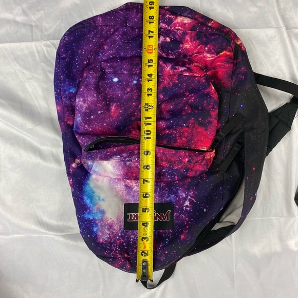 Jansport backpack galaxy print pink purple - Picture 11 of 16